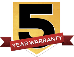 5 Year Warranty